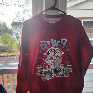 Custom. Reated Bluey Chrisymas Sweatshirt